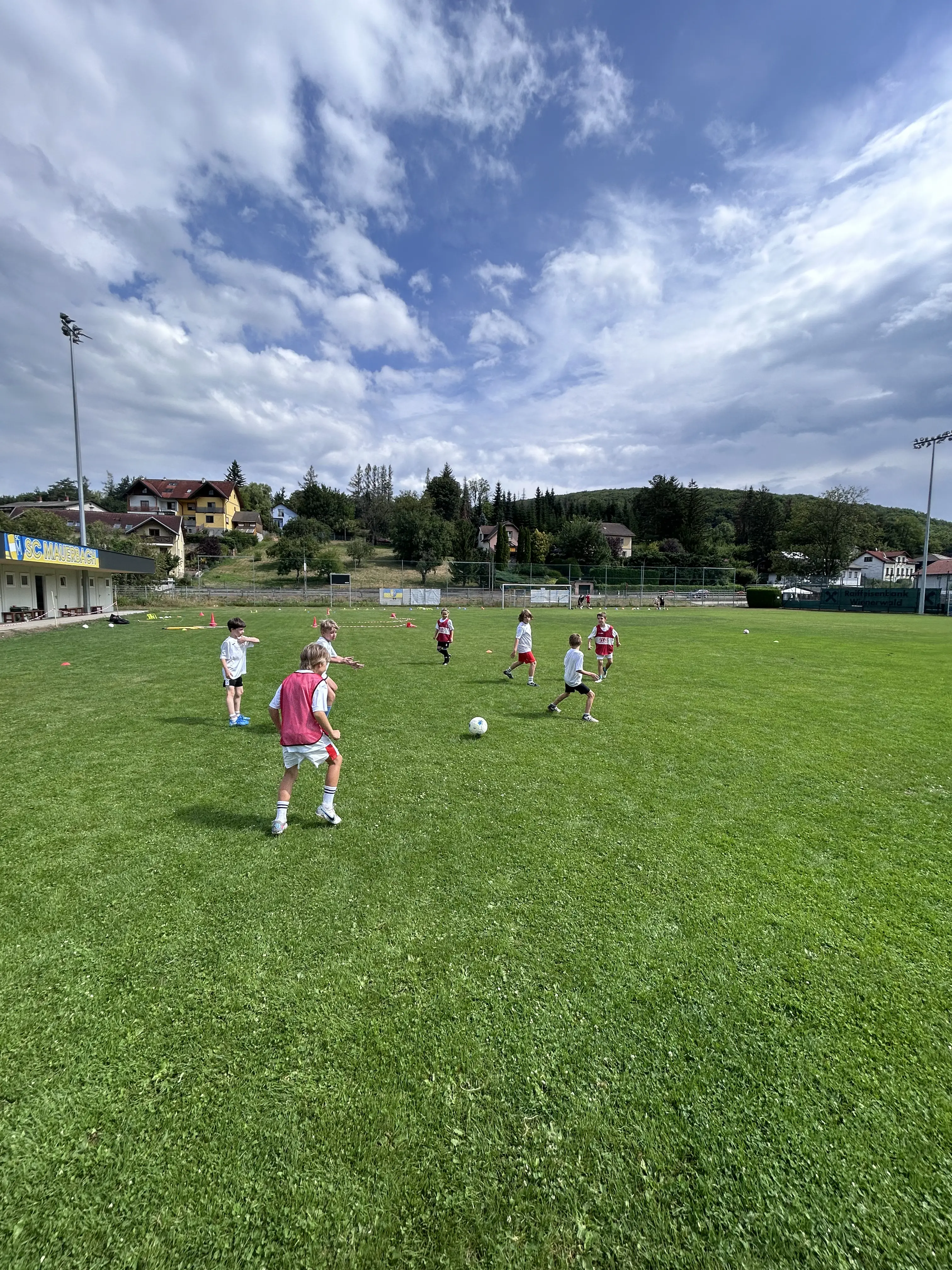 Impression aus dem Fußballcamp