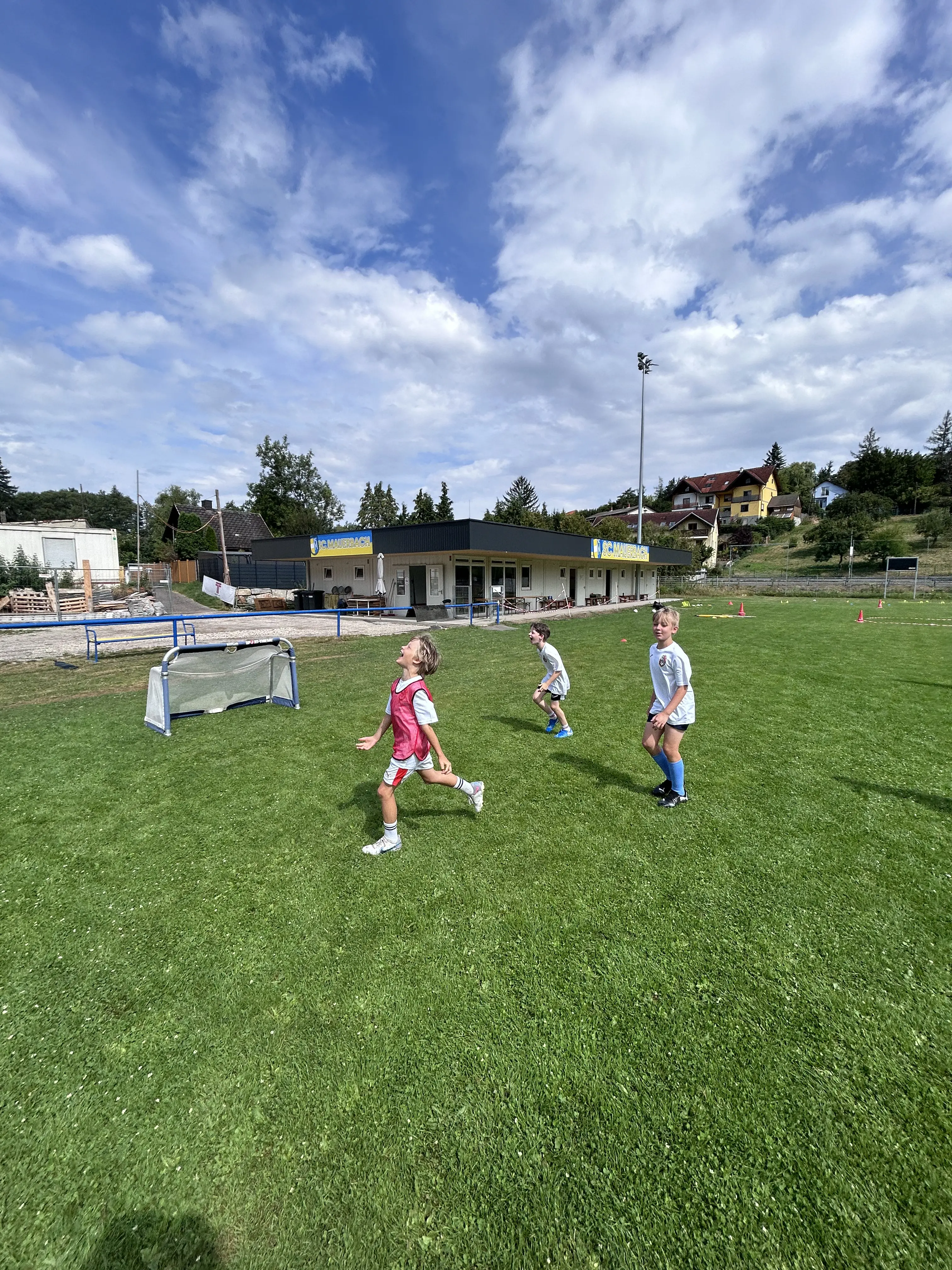 Impression aus dem Fußballcamp