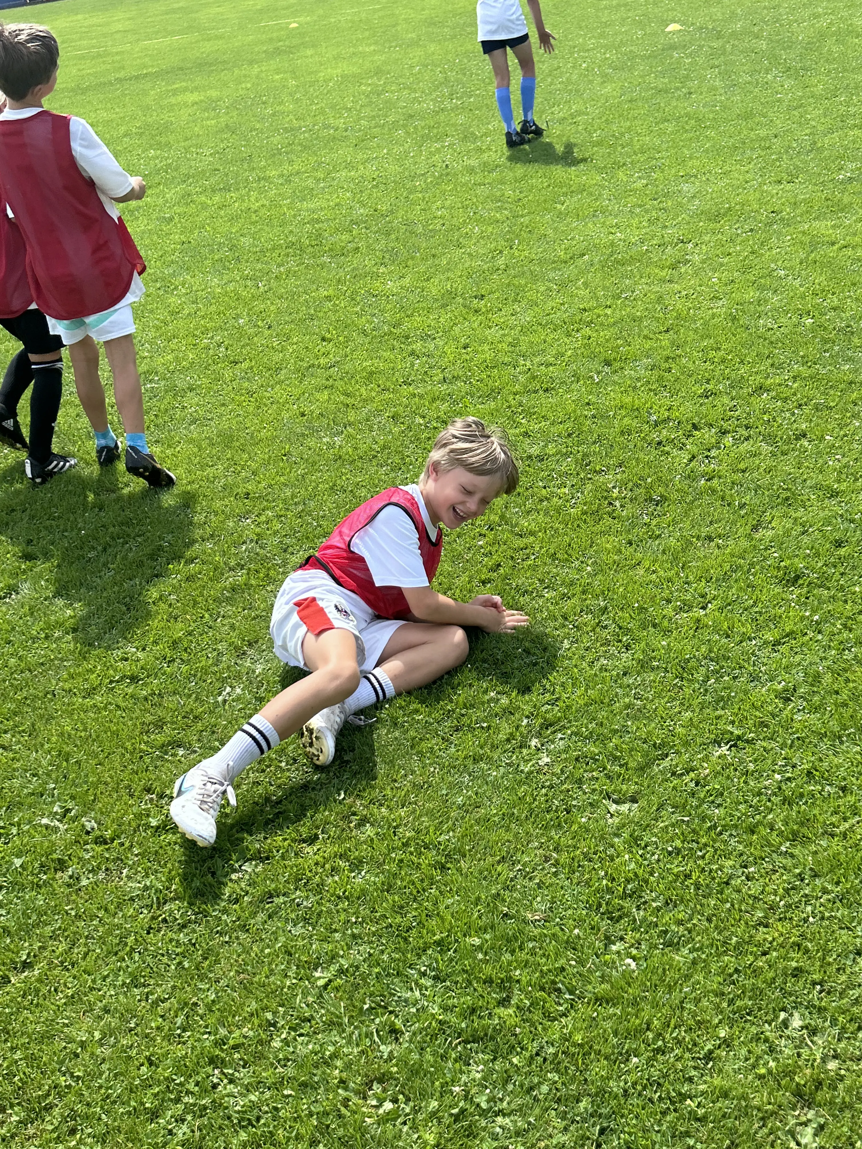 Impression aus dem Fußballcamp